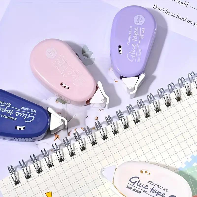 Double-Sided Tape Roll, Strong Adhesive, Easy Peel-Off, Acid-Free, No Lignin, Ideal for DIY Scrapbooks, Craft Projects, School Supplies