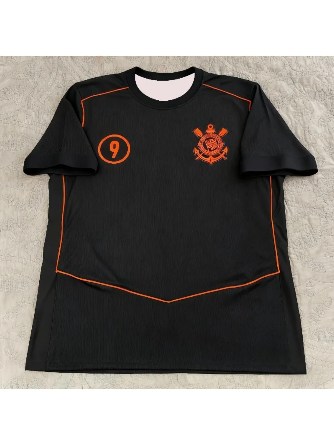 Hot Selling Brazil 25/26 San Corinth Paulista Sports Shirt YK2, Training Shirt, Sports Top, Athletic Activewear, Lightweight, Comfortable, Breathable, Suitable for Daily Men's and Women's T-shirts