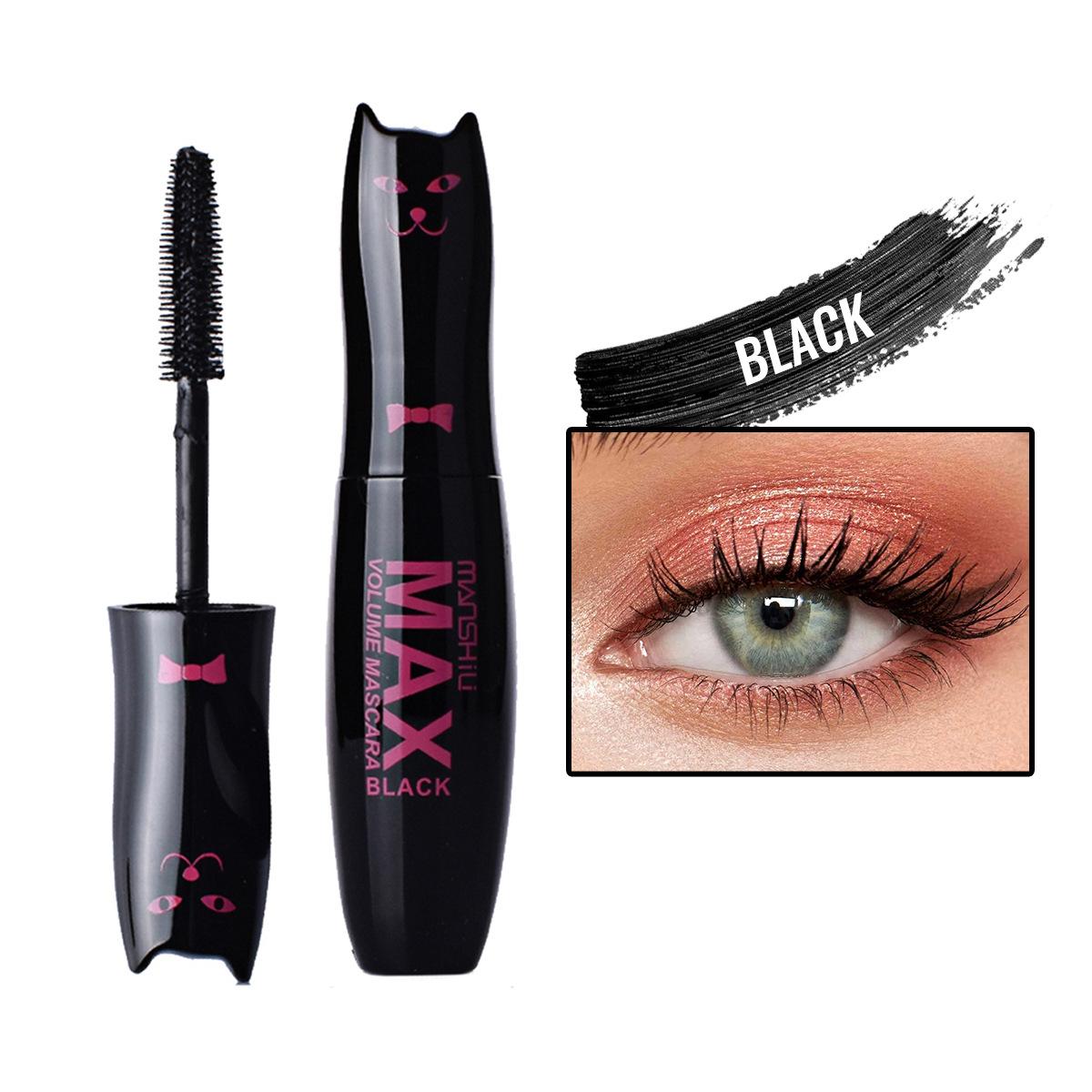 Manshili Cat Mascara Color Curled Mascara