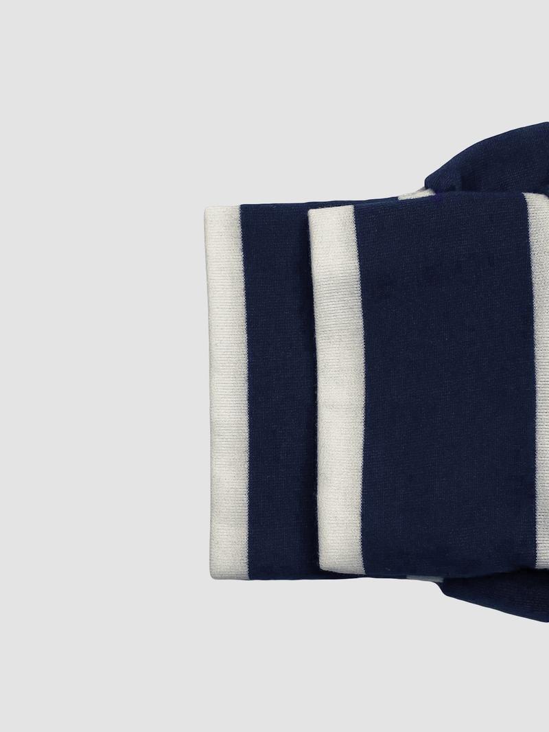 Women's Loose-Fit Striped Round Neck T-Shirt, Casual Comfort Top for Fall & Winter