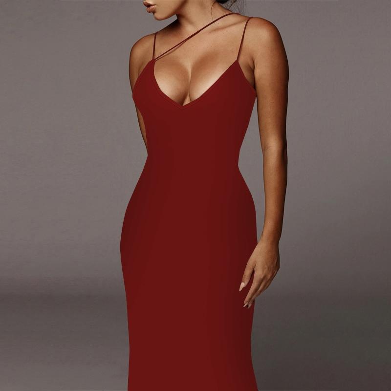 Women's All Over Leopard Print Asymmetrical Cami Dress, Elegant Sleeveless Spaghetti Strap Bodycon Dress for Party Club Night Out, Fashion Chic Sundress, Ladies Summer Clothes, Midi Dress, Womenswear (Light&thin fabic）