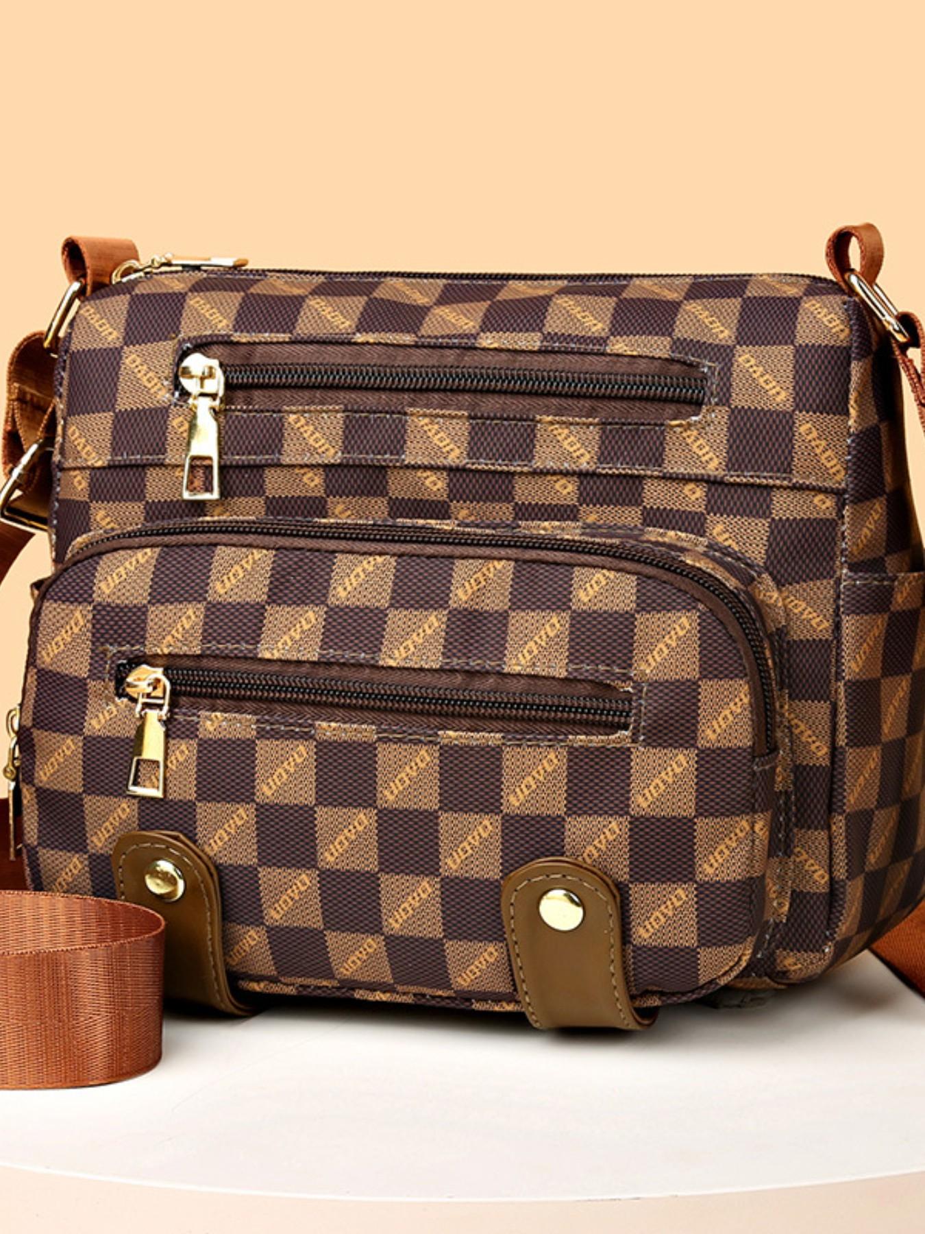 Women's Fashion Crossbody Bag, Large Capacity, Trendy Square Backpack, High Aesthetic Value, Unique Strap Design, Latest Style