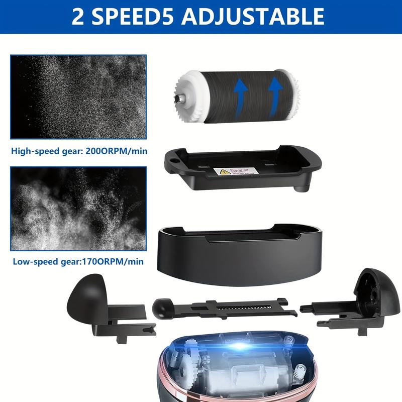 Charging and Washing Automatic Calluses Removal Machine for Household Use, 1 Set Electric Foot Calluses Removal Kit, Charging and Repairing Foot Electric Tool for Winter Gift