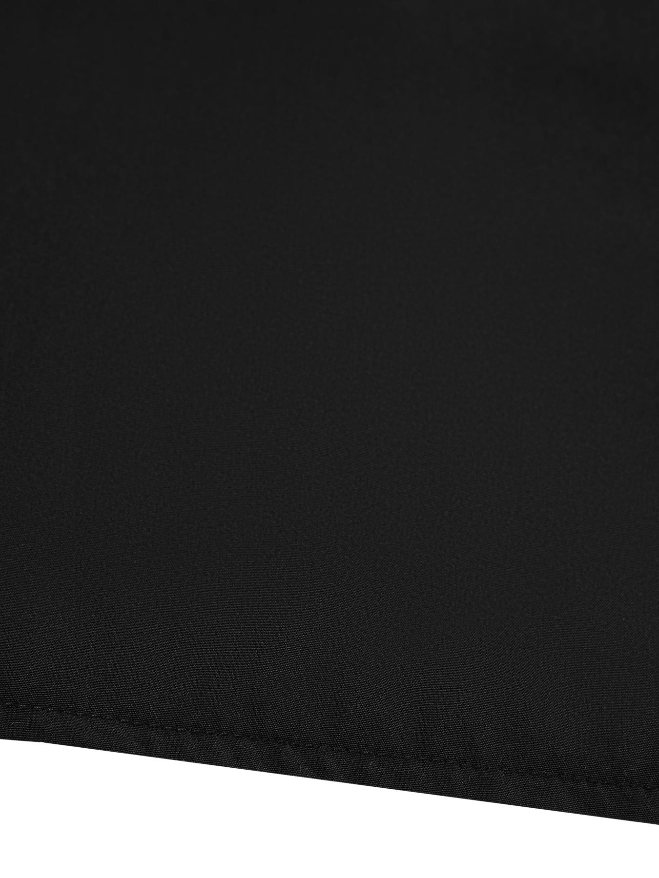 Women's Elegant Fall Casual Loose-Fit Dress, Deep V-Neck Long Sleeve High-Waisted Split Hem, Plus Size Woven Fabric Womenswear