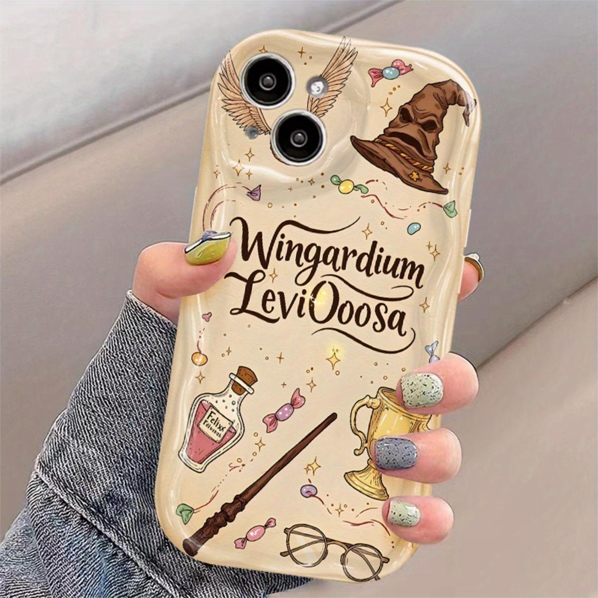 Harry Potter Design Transparent Phone Case, Soft Wave Protective Cover, Fits iPhone 17/16/15 Series, Shockproof Durable Tpu Material Casing, Accessories