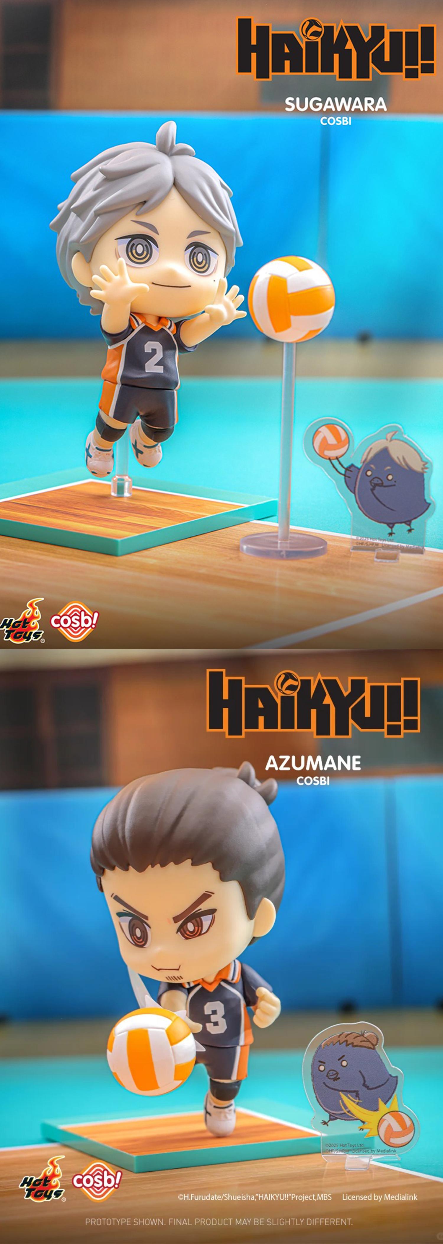 Hot Toys Haikyuu!! Cosbi Collection – Official Bandai Hinata Shoyo 