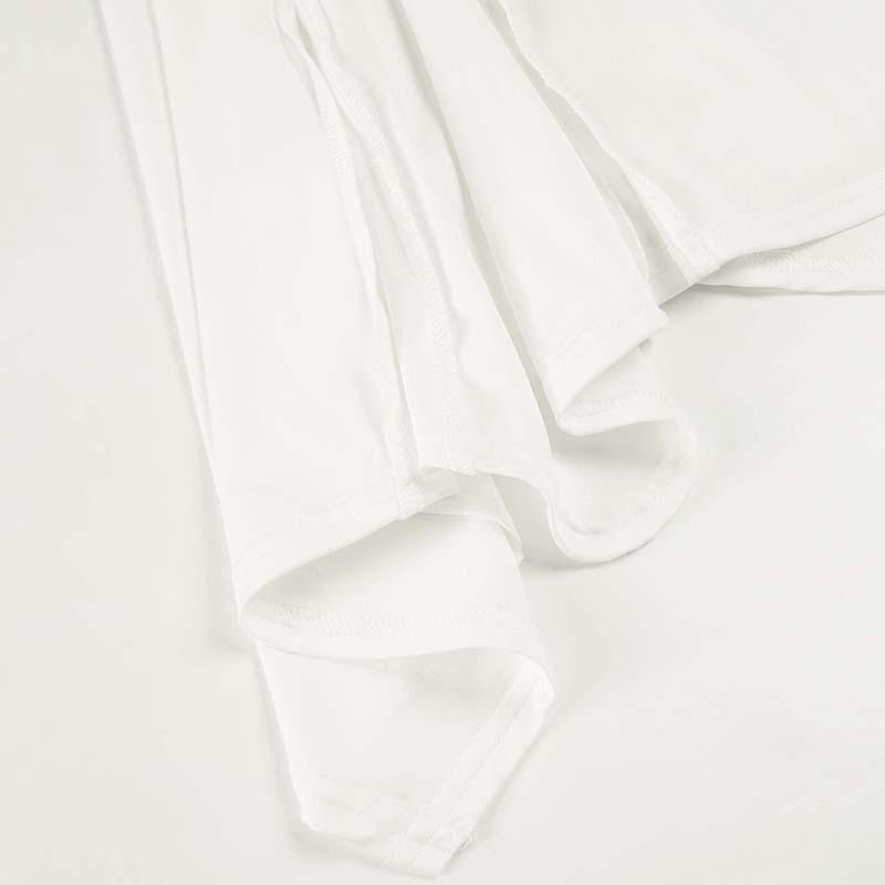 Elegant Chic Casual Fitted Split Design Half Skirt, French Vacation Style Irregular Mid-Length Dress, Versatile Daily Wear, Asymmetrical Skirt
