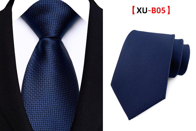 Men's Classic Striped Plaid Necktie - Male Wear for Business Look, Wedding Fit, Formal Suit Accessory - Father's Day Gift for Dad, Husband