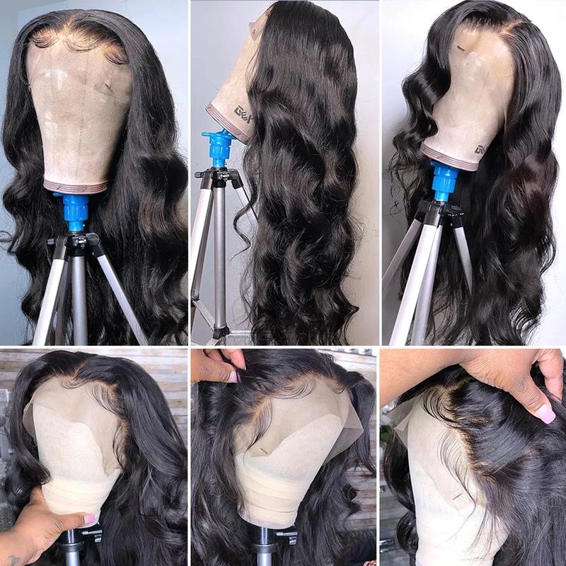 Bling Hair Princess Body Wave 13x4 Lace Front Wig 180% Density Lace Frontal Wigs For Women Remy Hair Wigs