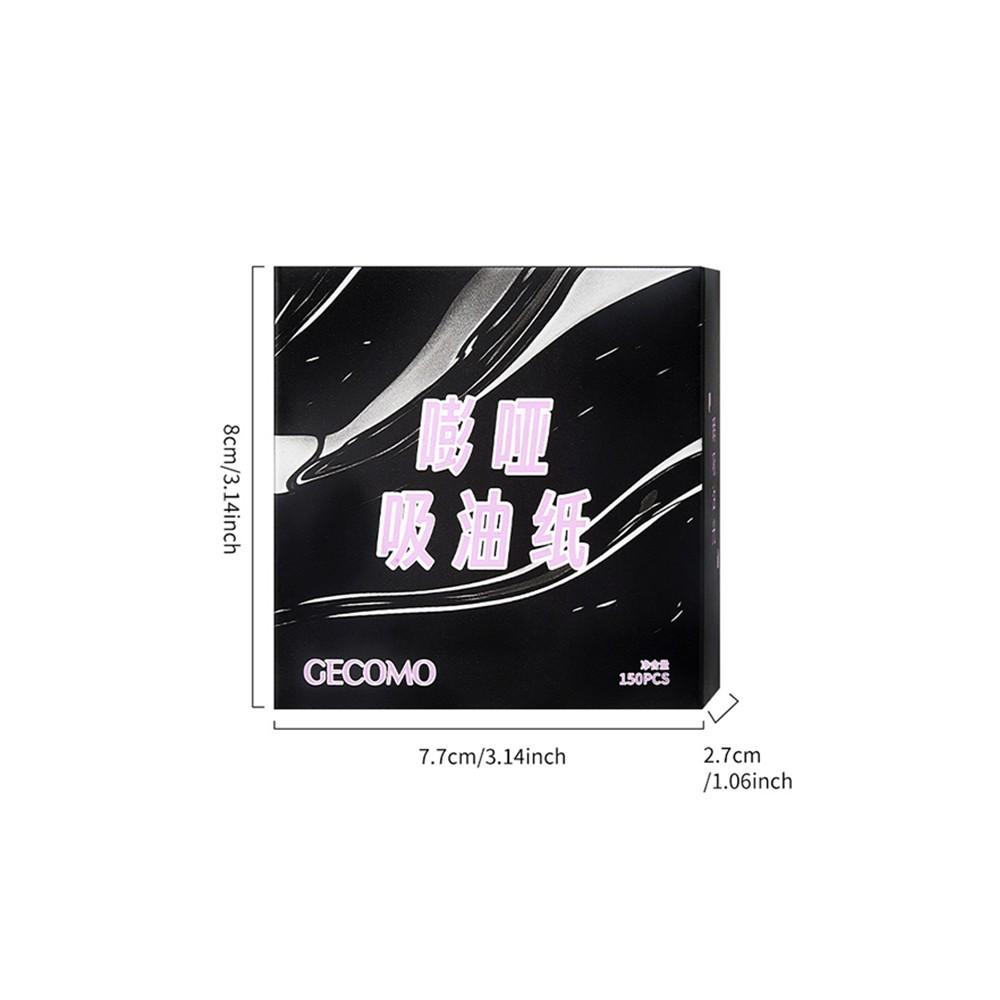 Portable Oil Blotting Sheets with Puff No Dirty Hands Long Lasting