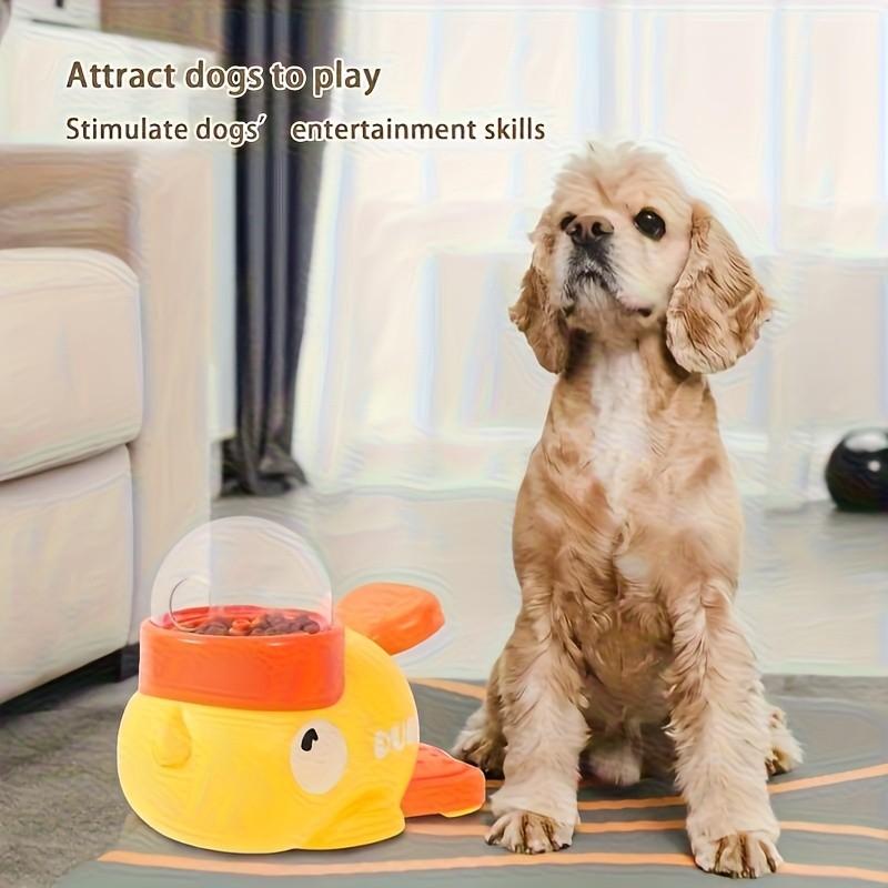 Duck Pet Intelligence Toy, Interactive Cat Feeding Toy, Durable Easy Clean, Transparent Lid Design, Indoor Outdoor Game & Training Tool
