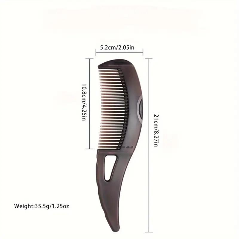 2-Pack Energy Hollow Hair Comb for Oily Hair, Dandruff Remover Comb, No Wash Hair Care Tool for Healthy Scalp