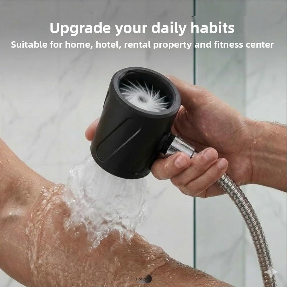 Helical Pressure Shower Head, Innovative Washing Machine Shower, Creative Adult Universal Shower, Focus on Men's Hygiene, Limited Time 2pcs Set