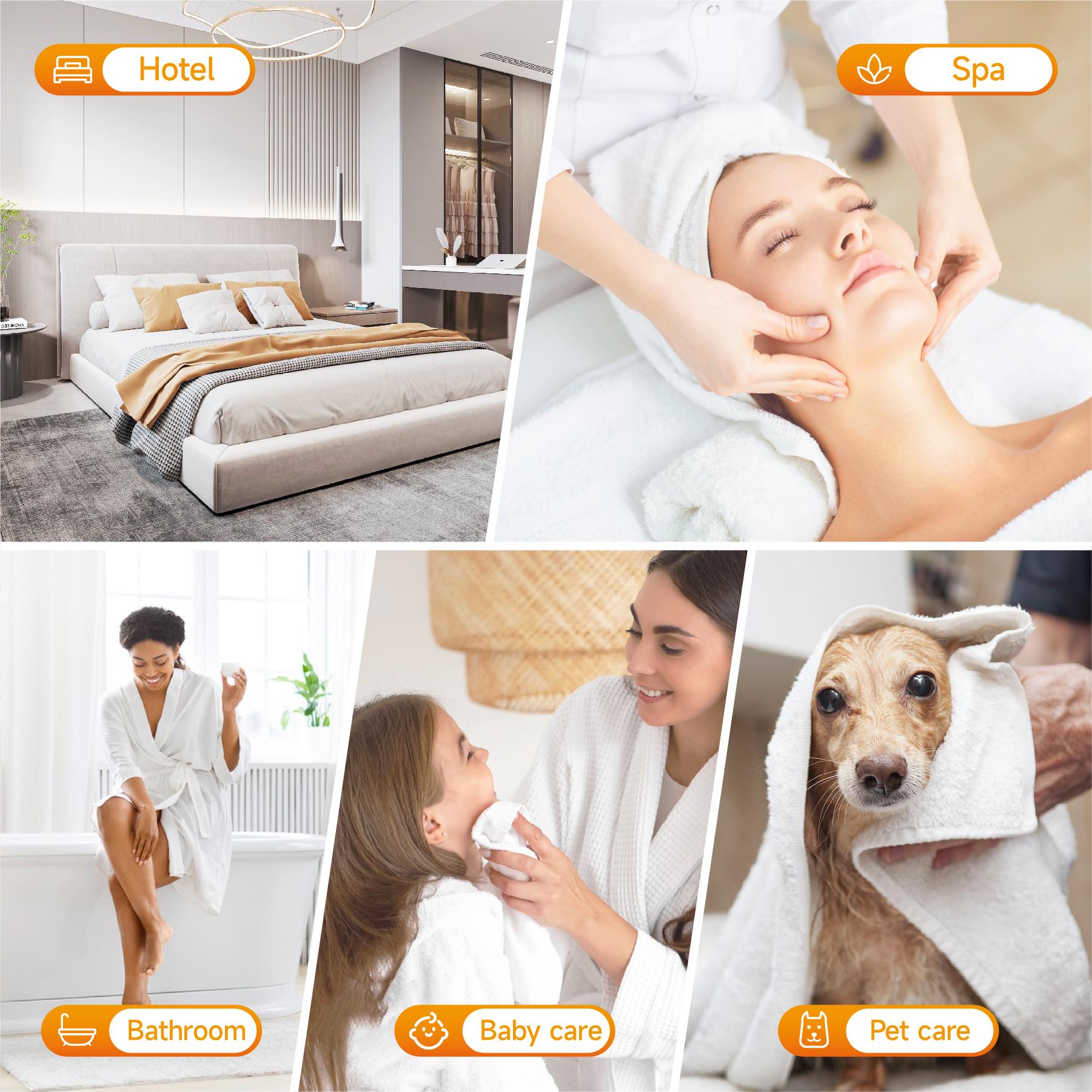 Towel Warmers for Bathroom, Fits Two 40"x70" Oversized Towels/Robes, Versatile with 24H Delay & Auto Shut Off, Convenient, Perfect Valentine's Day & New Year Gifts for Dad, Him, Her