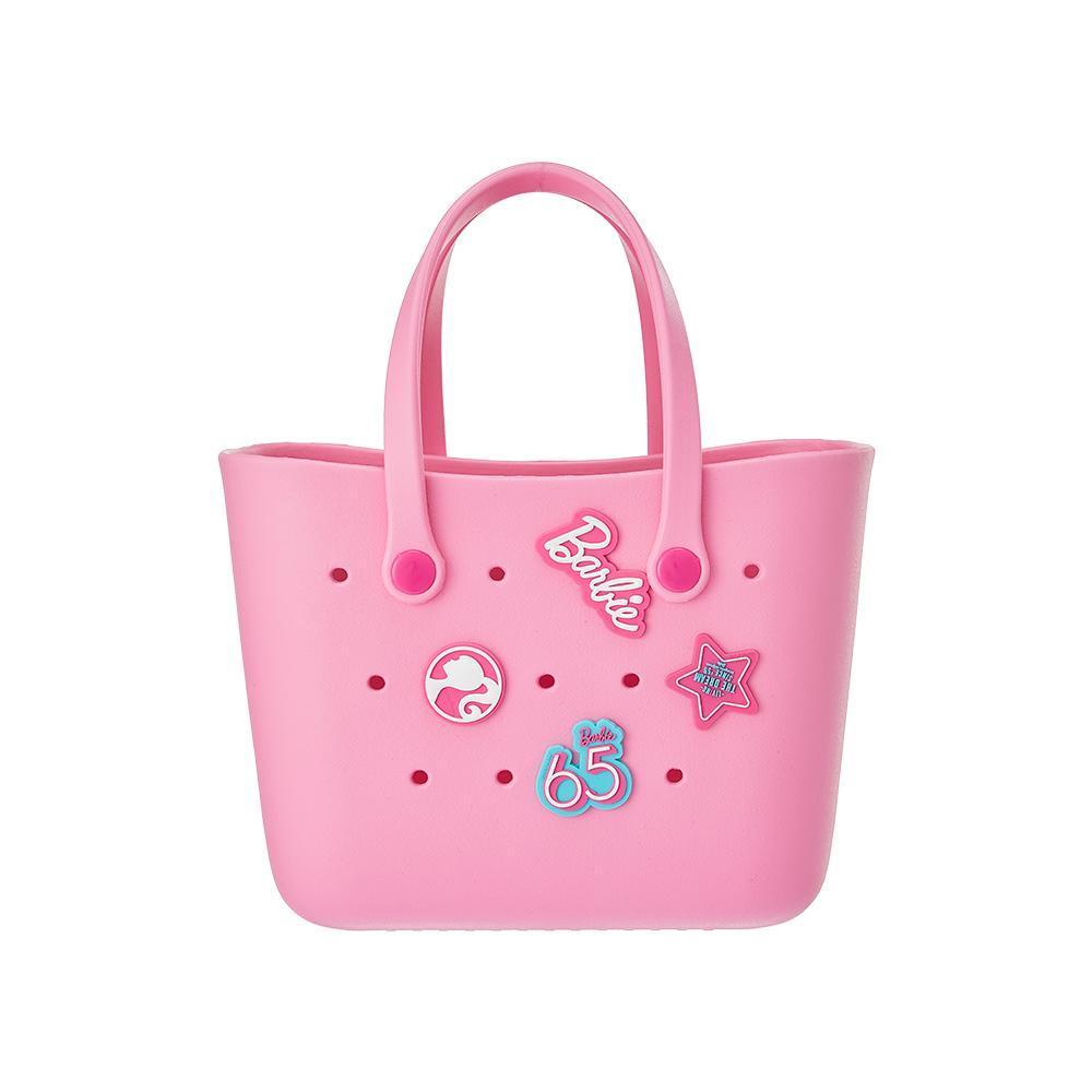 Barbie Daylight Shiny Series 3 Color - Cute Design Durable Lunch Bags For Girls Suitable Size Pink Pale Pink Blue Bento Bags With Repairable Handle, Surprise Halloween Gift for Girls and Daughters, Halloween Basket