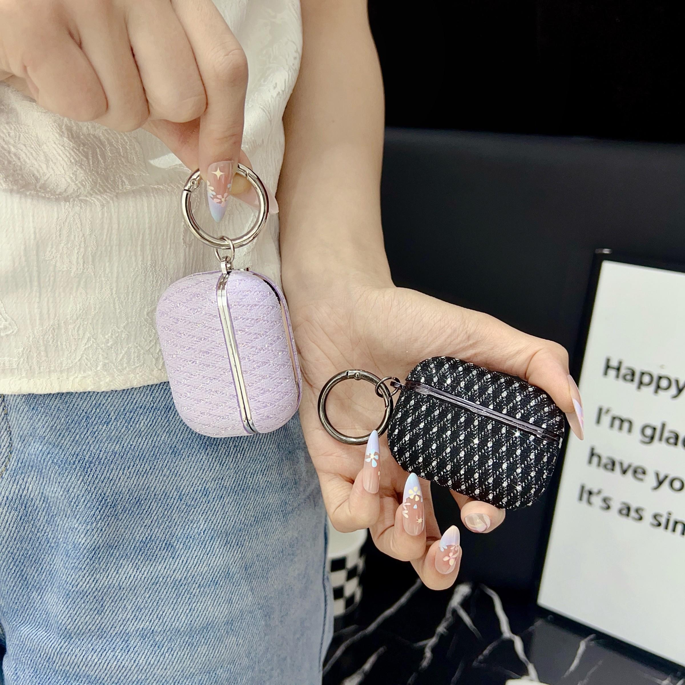 Electroplated Luxury Flash Diamond Earphone Case, Shockproof, Fits AirPods Pro 3/pro/AirPods 1/2/4, Gift Idea