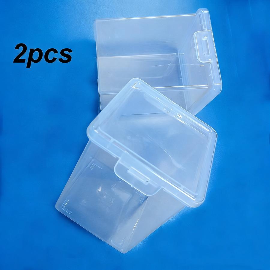 Transparent Stackable Storage Containers, Dustproof Design With Sealed Lids, Multi Use Organizer for Hair Accessories Jewelry & Crafts