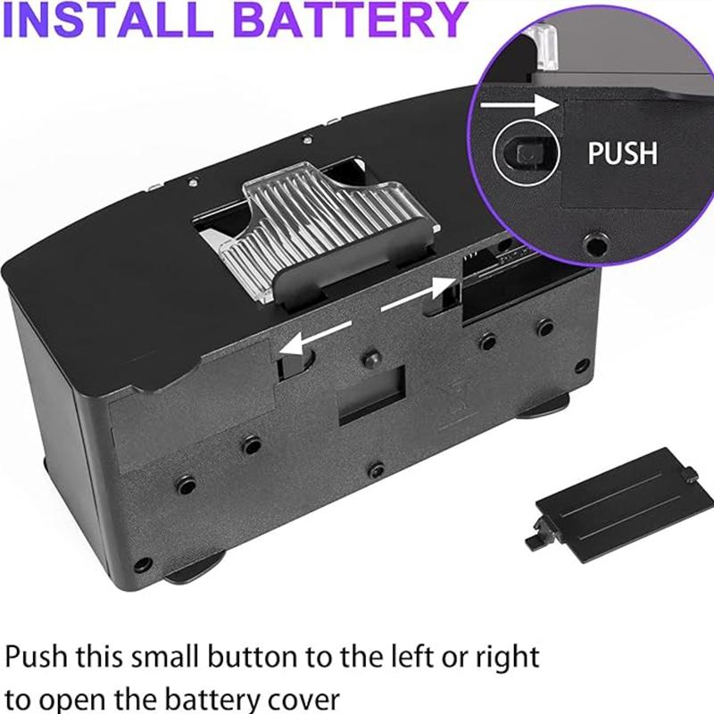 Portable Battery-Operated Automatic Card Shuffler, Ideal for Home Game Nights and Parties, No AA Batteries Included, Suitable for Various Gaming Cards