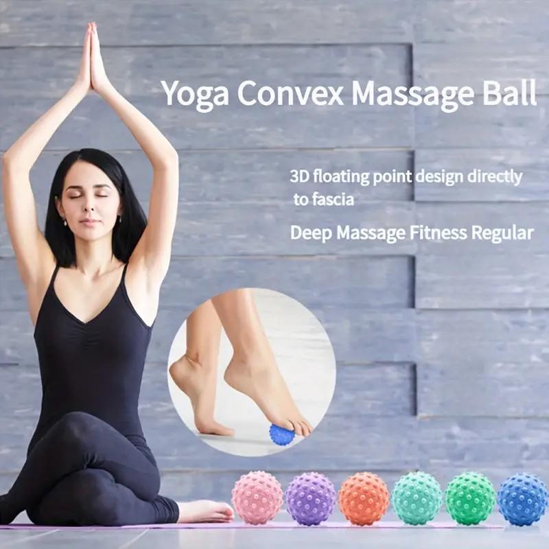 1 Count Foot Massage Ball, Fascia Roller for Relaxation and Pain Relief, Deep Tissue Massage Tool, Yoga Foot Massager for Muscle Pain Relief
