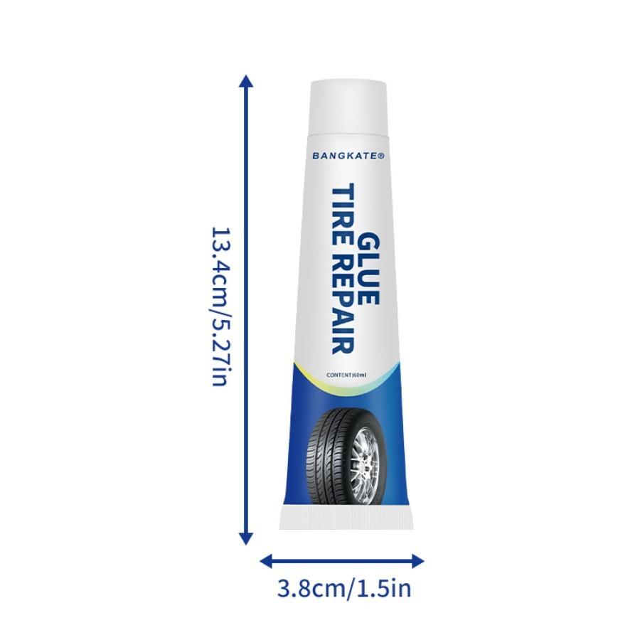 Rapid Tire Repair Glue Set, Quick-Durable Solution for Car & Bike Tyres, Universal Fit Design, Easy Application Process, Includes Tools