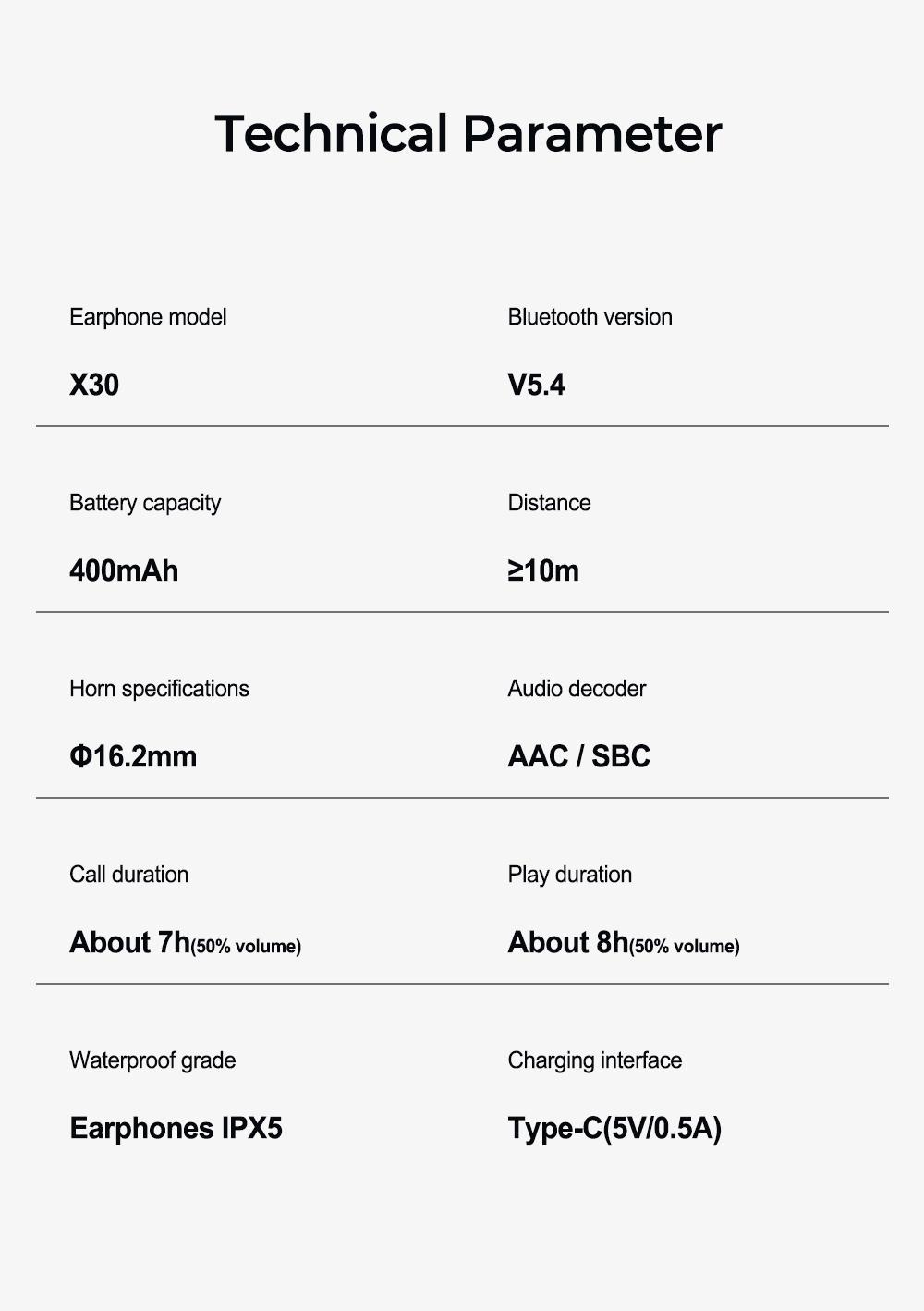 【Buy 1 Get 1 Gift Free】MINISO X30 OWS Wireless Bluetooth Earphones IPX5 Waterproof, MS502 Clip-On Ear Headphones Bluetooth 6.0 Headsets, with Heart Rate Monitoring, 35Hours Play time, Light-Weight Headphones Built-in Microphone 【Buy 1 Get 1 Gift Free】MINISO X30 OWS Wireless Bluetooth Earphones IPX5 Waterproof, MS502 Clip-On Ear Headphones Bluetooth 6.0 Headsets, with Heart Rate Monitoring, 35Hours Play time, Light-Weight Headphones Built-in Microphone