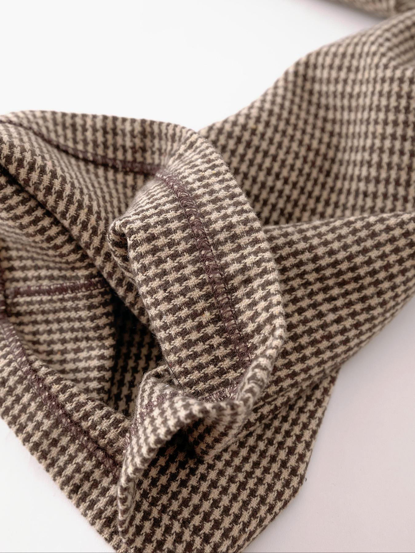 Women's Wide Leg Pants Set, Business Casual Fitted Long Trousers with Front Pockets, Professional Autumn/winter Clothing, Lady