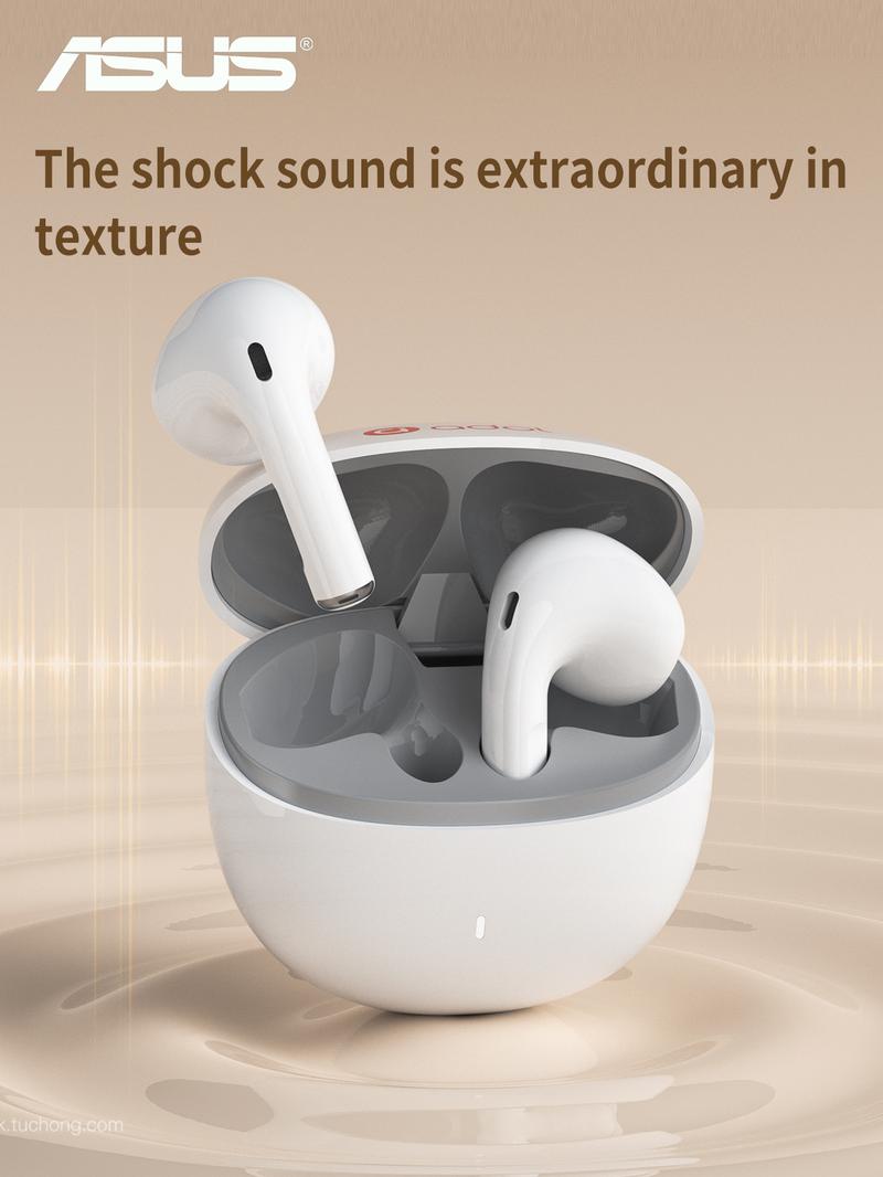 ASUS new wireless in-ear Headset with long battery life, high sound quality, wireless connection, suitable for listening to music and making calls ASUS new wireless in-ear Headset with long battery life, high sound quality, wireless connection, suitable for listening to music and making calls
