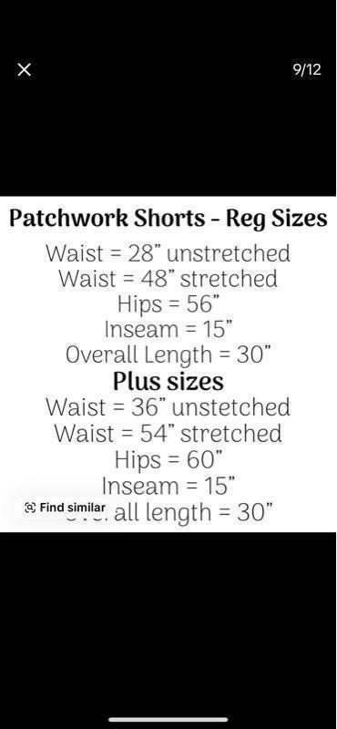 LONG SHORTS Cotton Patchwork  Hippie Festival Unisex Colorful Bohemian Style Pants for Men & Women Pockets Lightweight Casual Bottoms