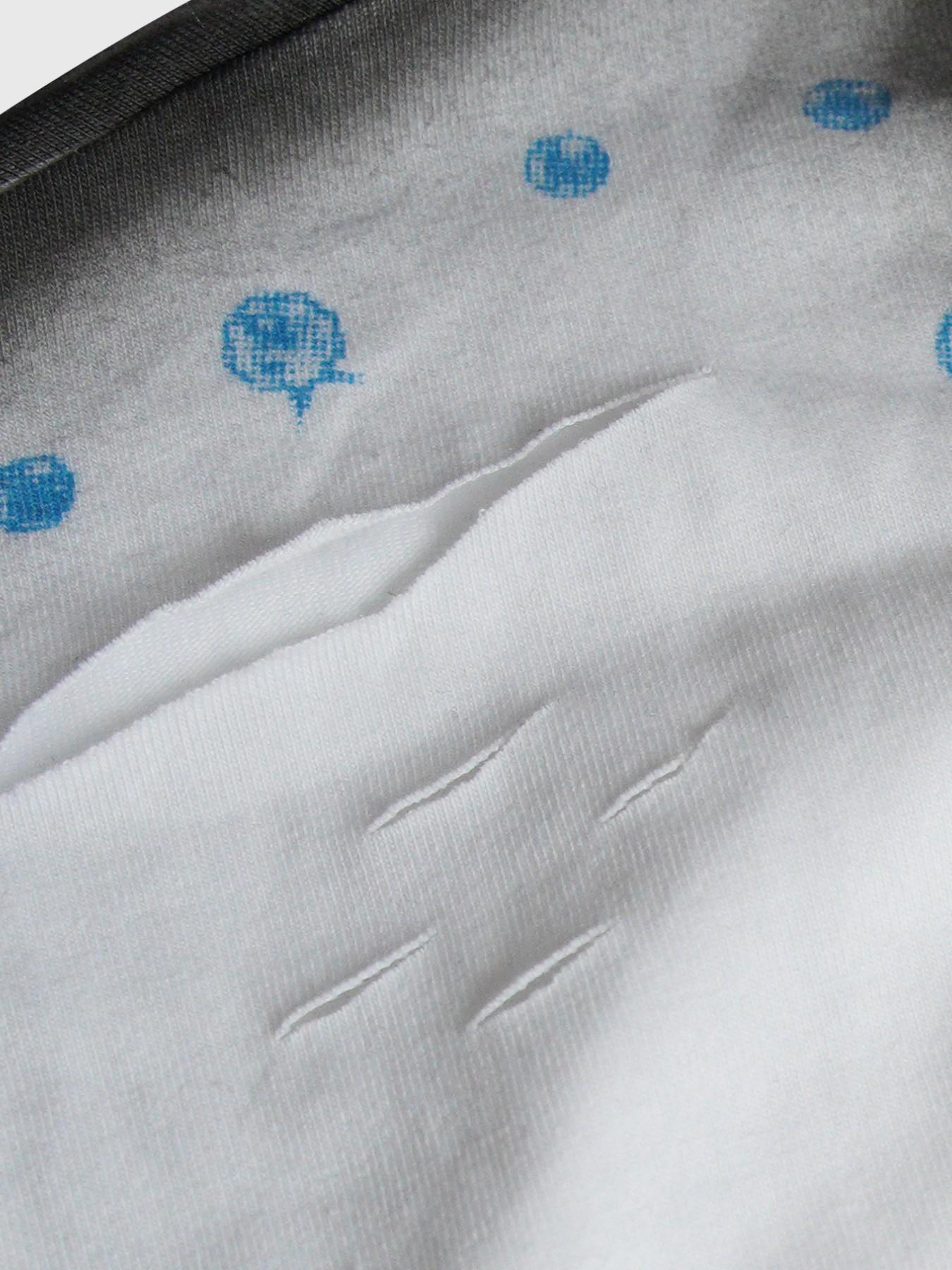 Men's Fashion Vintage Cartoon Fisherman Hat Print Saint Letter Trendy Street Cut Hole Design Short Sleeve Fitted Streetwear T-Shirt