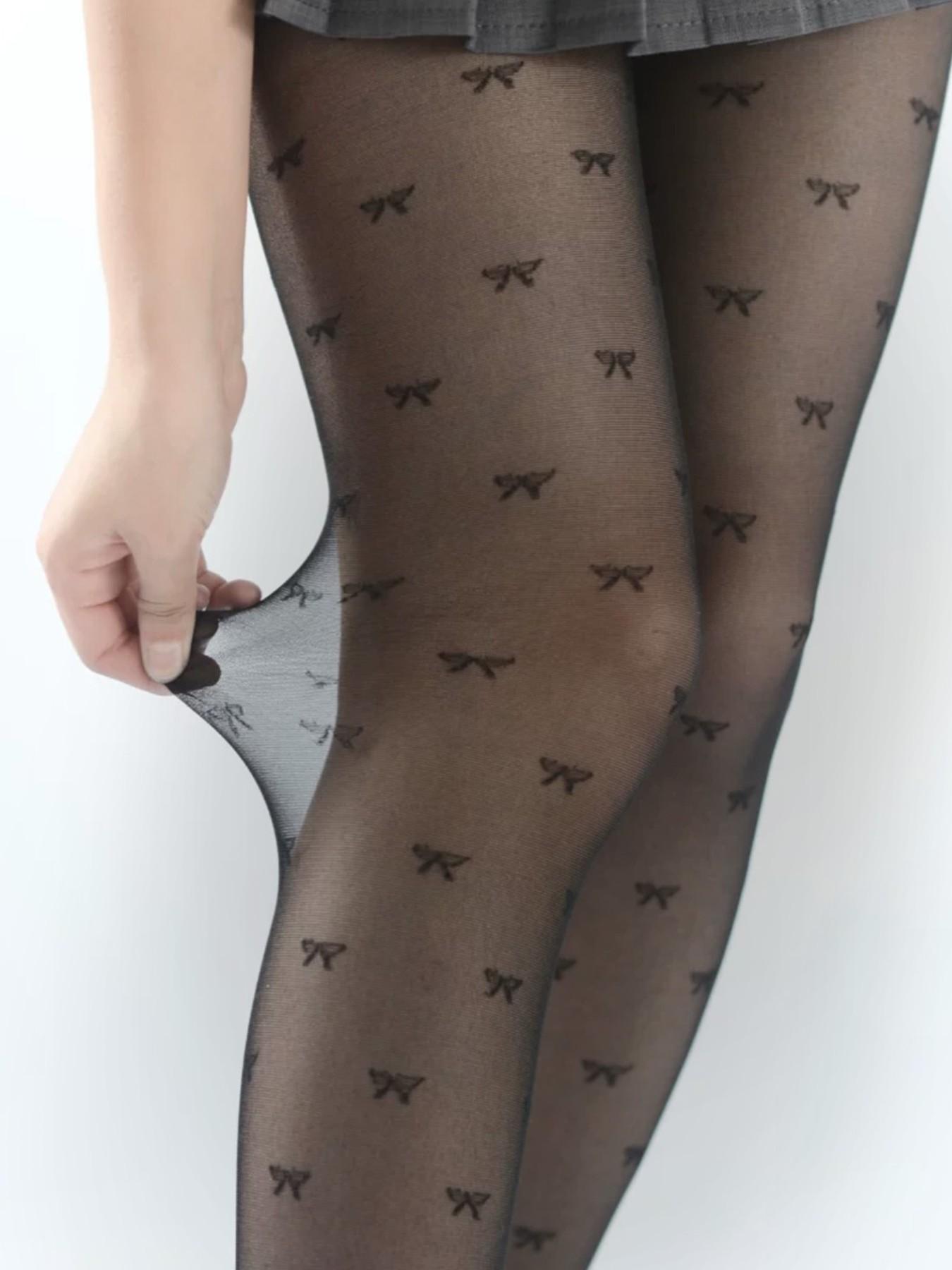 Butterfly Print Pantyhose, High Waist Slimming Sheer Stocking, Y2K Sexy Stretch Thin Pantyhose, Sweet Cool Girl Fashion, All Seasons