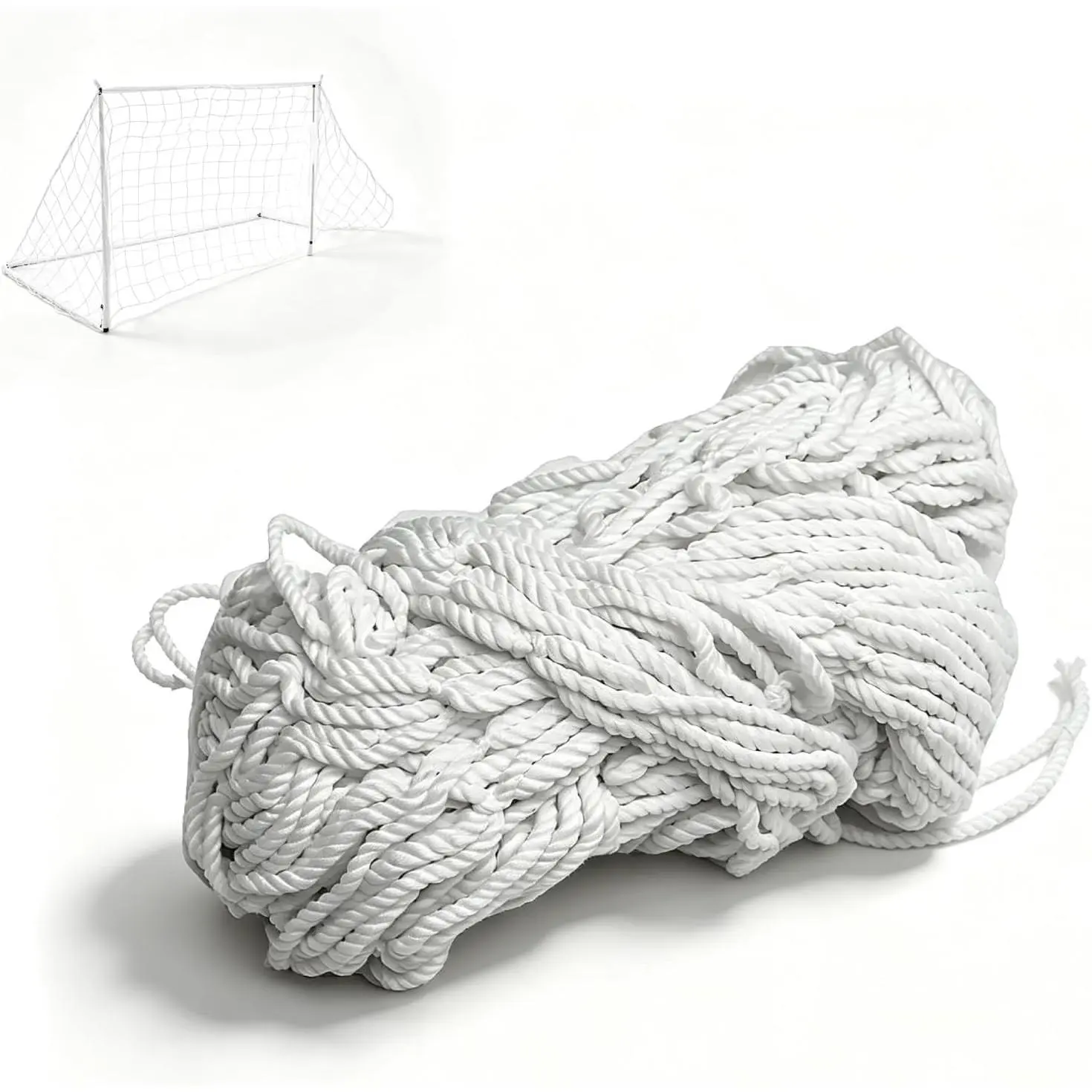 6X4FT Soccer Goal Replacement Netting for Football Sports Match Training