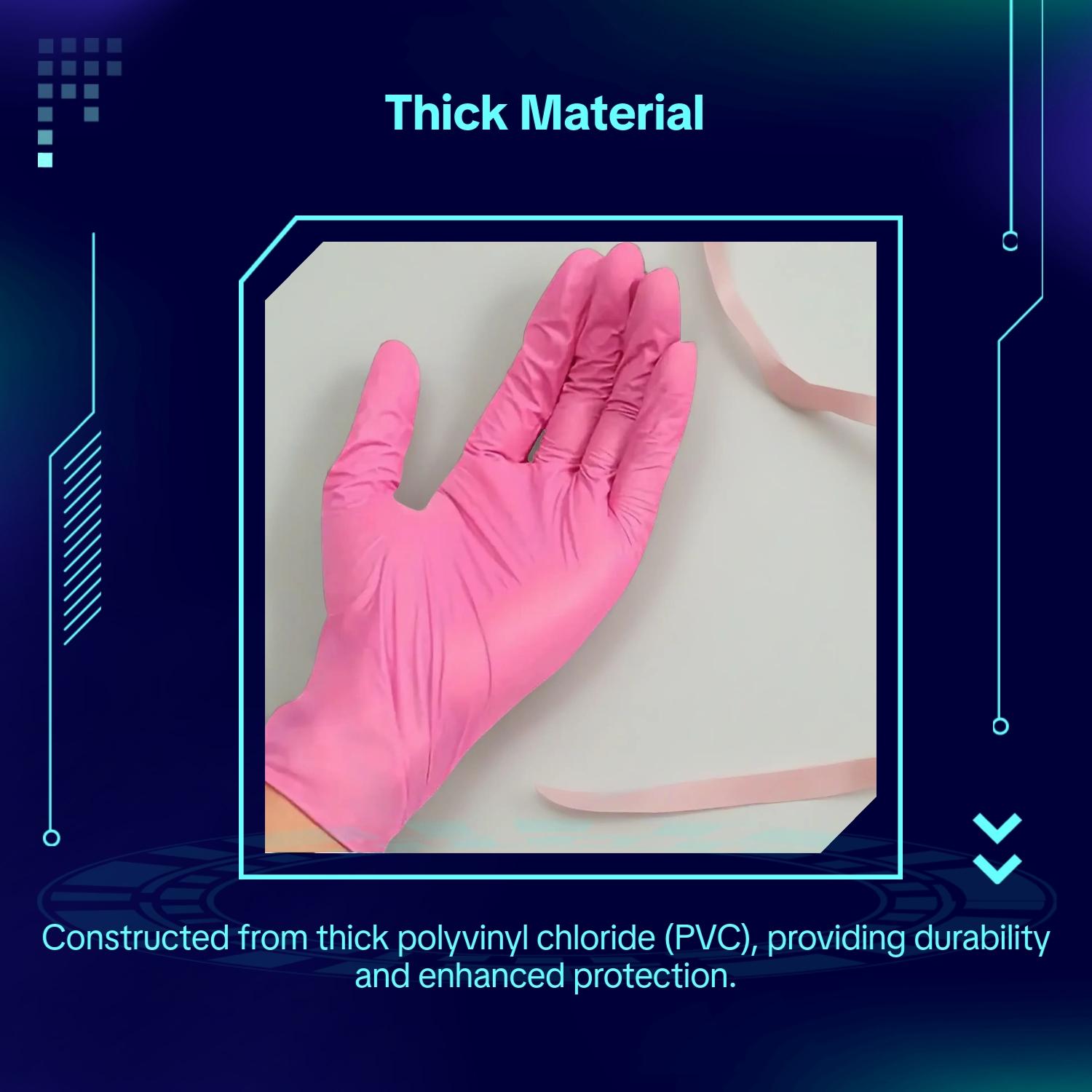 Disposable Nitrile Gloves, 20/50/100 Pairs, Lightweight Gloves for Home Cleaning, Pet Care and Dyeing, Lead- and Alcohol-Free, Available in Multiple Colors