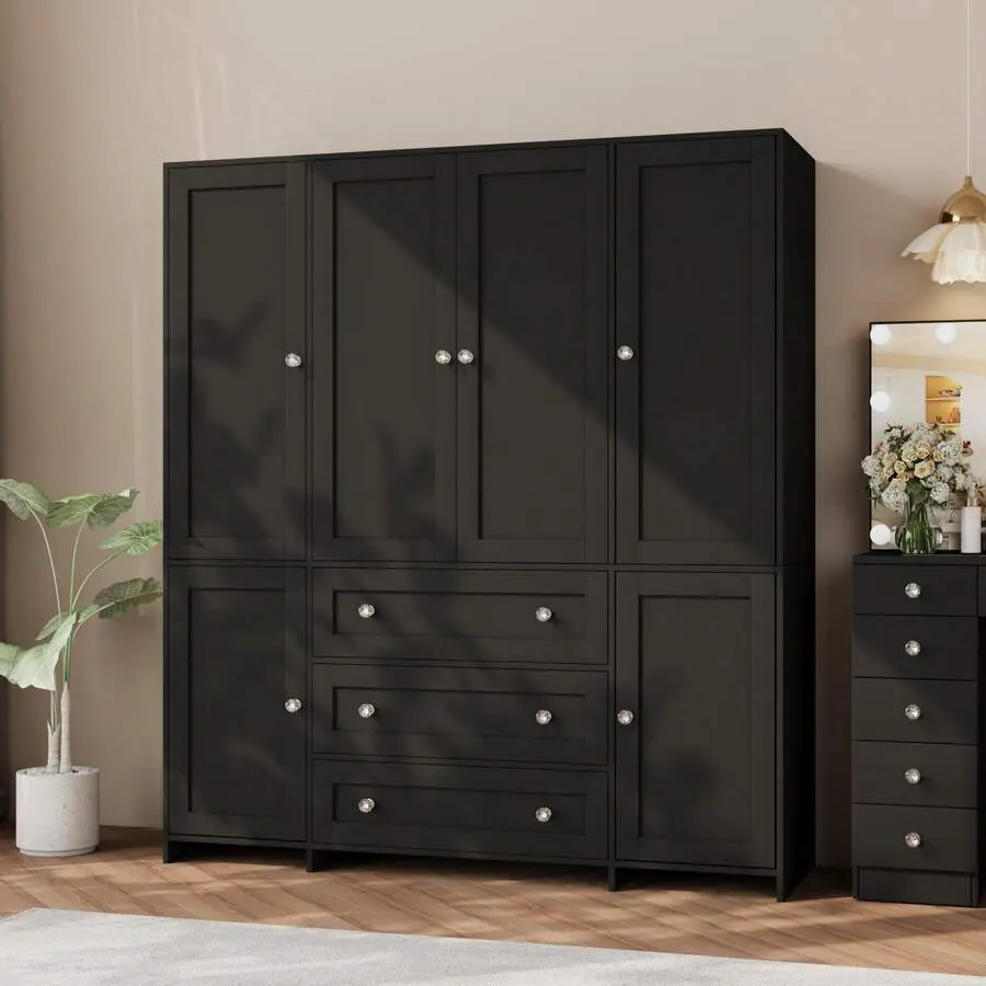 Black - 63" Wide