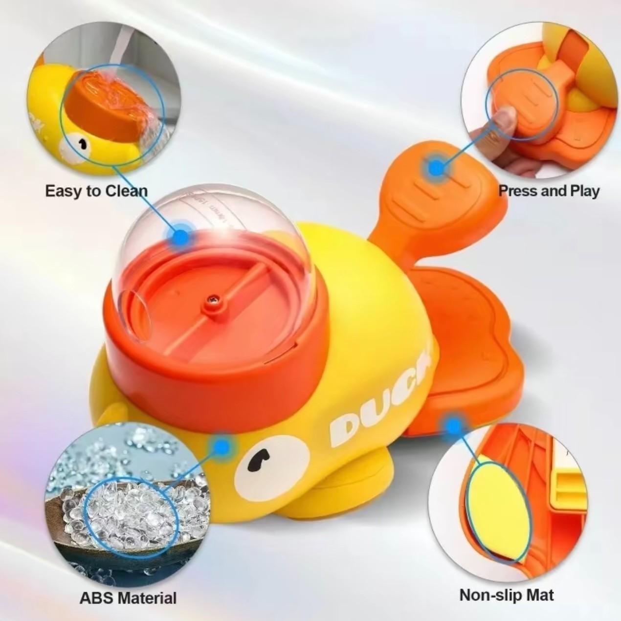2-in-1 Interactive Cat Puzzle Treat Dispenser Toy Supplies, Duck-Shaped Food Slow Feeder for Cats and Small Dogs, IQ Enrichment, IQ Training and Exercise Dried Treats 8.6 Inches