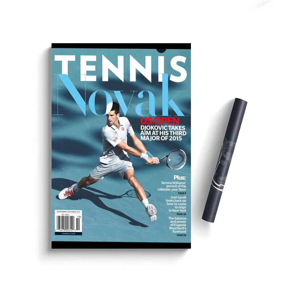 Novak Djokovic Poster Bedroom Home Decor Art Poster Perfect Gift for Family and Friends