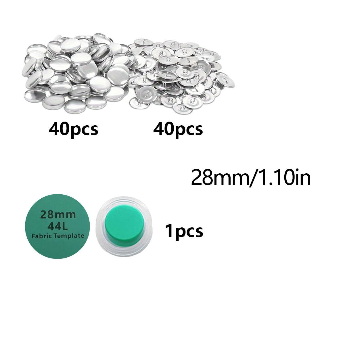 Button Sewing Kit Set with Tools, DIY Cloth Button Making, Handmade Craft Tool with Base, Includes Essential Sewing Accessories