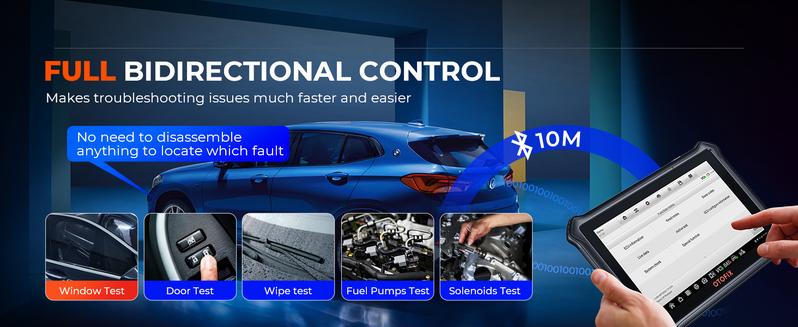 OTOFIX D1 Lite Bidirectional Scan Tool  2-Year Updates, 2026 Newest All System Automotive Portable Diagnostic Scanner, 38+ Reset Services, FCA AutoAuth, Active Test, CANFD&DOIP, Auto VIN Multilingual OBD2 with Display，springtok