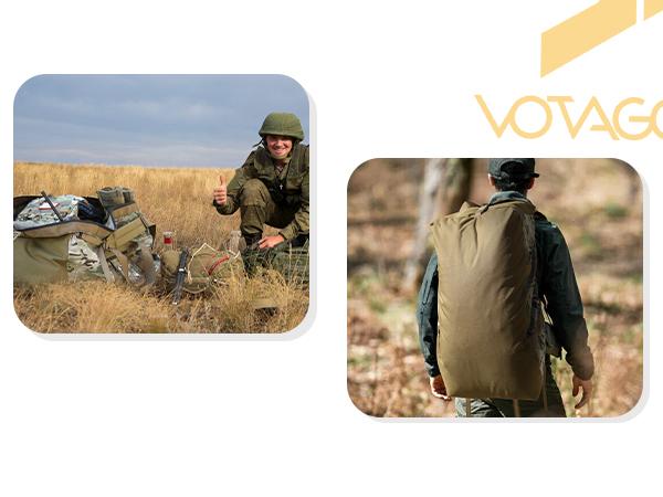 VOTAGOO 130L Travel Duffle Bag Large Capacity Waterproof Full-Access Opening Foldable Military Backpack Travel for Outdoor Camping Hunting Weekender Gym Traveling Workout Deployment VOTAGOO 130L Travel Duffle Bag Large Capacity Waterproof Full-Access Opening Foldable Military Backpack Travel for Outdoor Camping Hunting Weekender Gym Traveling Workout Deployment