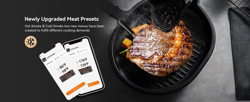 INBKIRD wireless thermometer, WIFI&Bluetooth meat thermometer, magnetic suction, suitable for cooking, kitchen tools,Holiday Gifts TikTokShopBlackFriday INBKIRD wireless thermometer, WIFI&Bluetooth meat thermometer, magnetic suction, suitable for cooking, kitchen tools,Holiday Gifts TikTokShopBlackFriday
