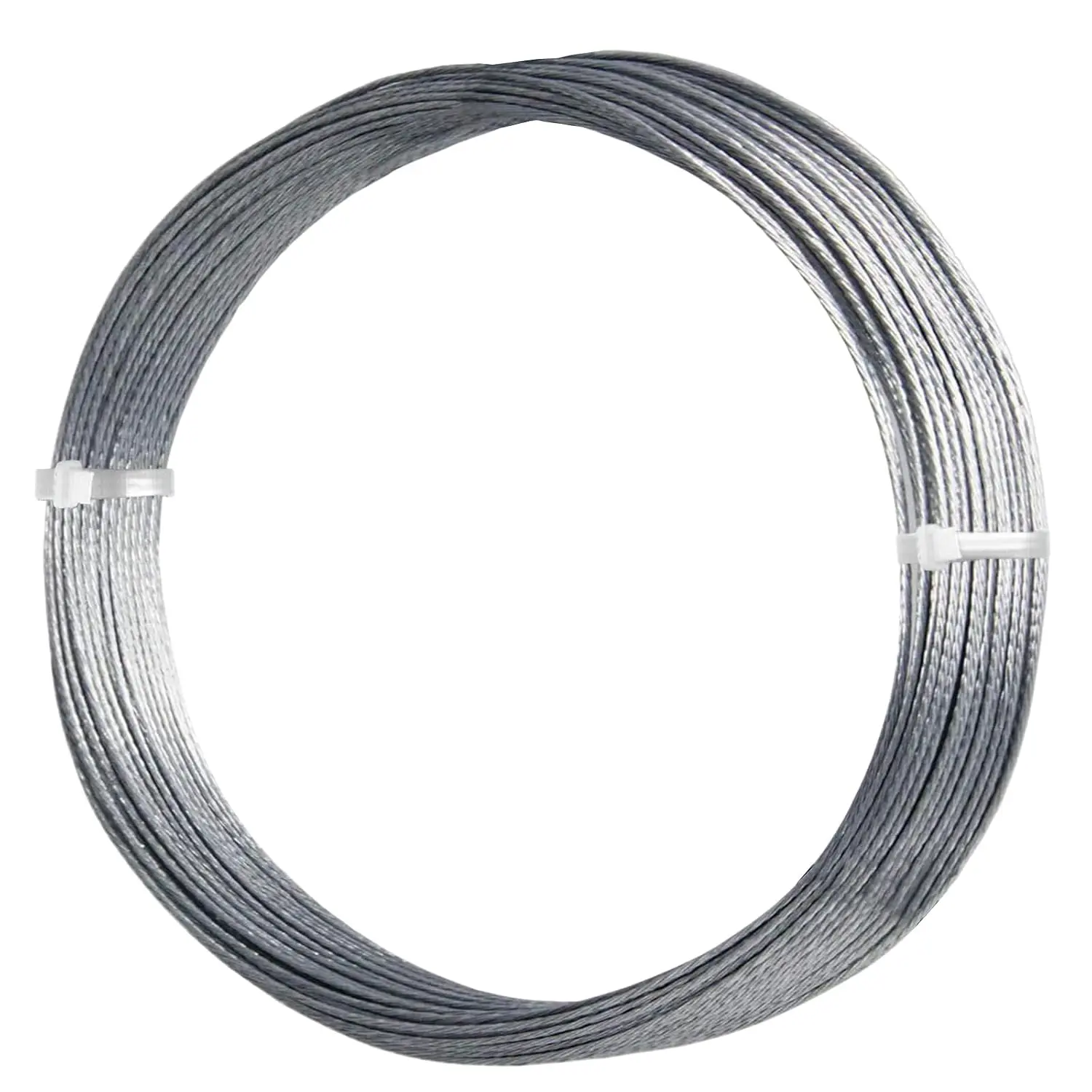 Braided Steel Picture Wire #2, 50ft Length, Supports Load Up to 30lbs