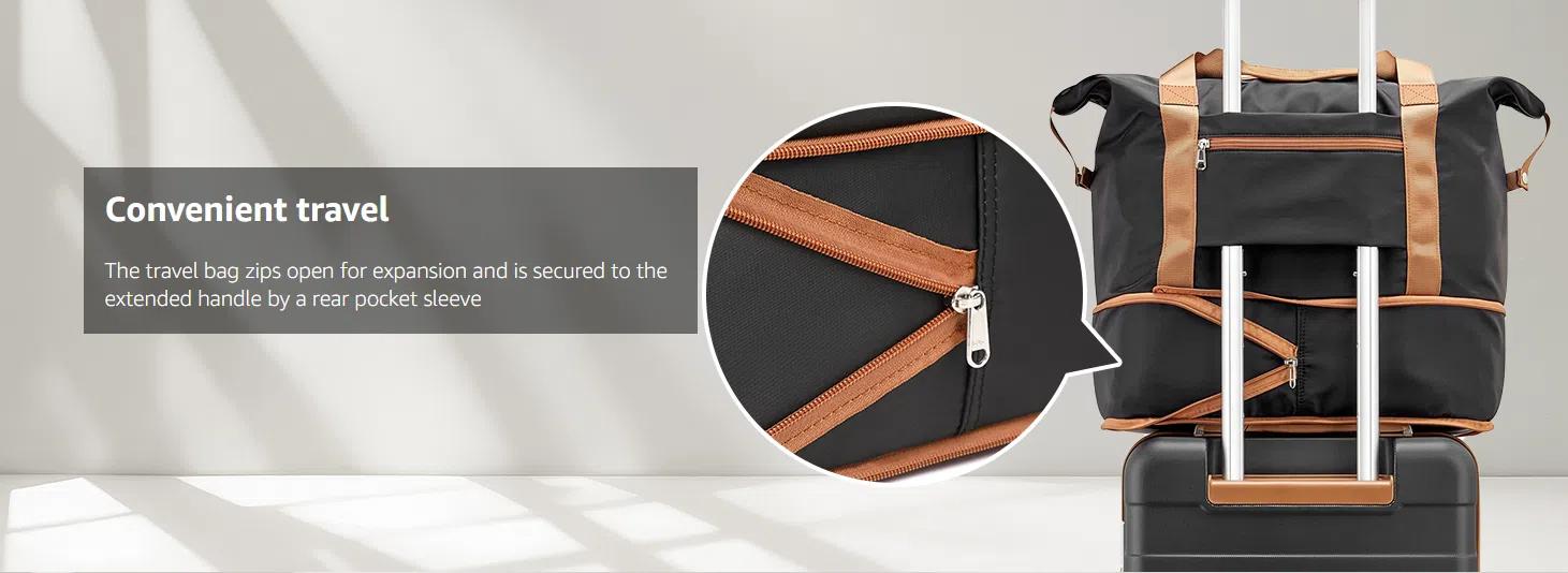 28 inch Travel Luggage Suitcase Set Large Capacity, Lightweight Durable, TSA Lock, Smooth Spinner Wheels, YKK Zippers