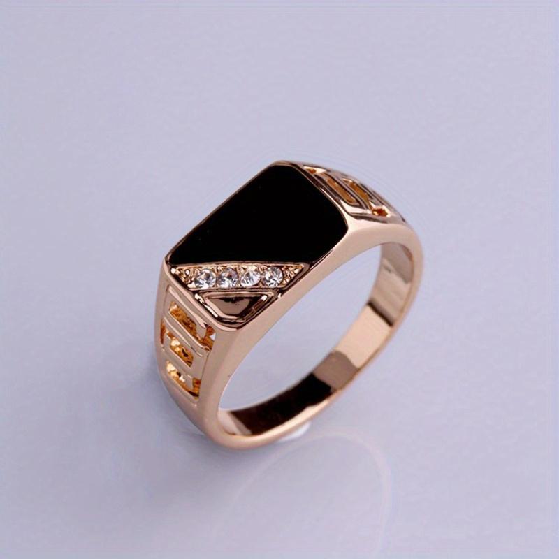 Classic square triangular oil-drip ring, unique and simple design, suitable for daily wear