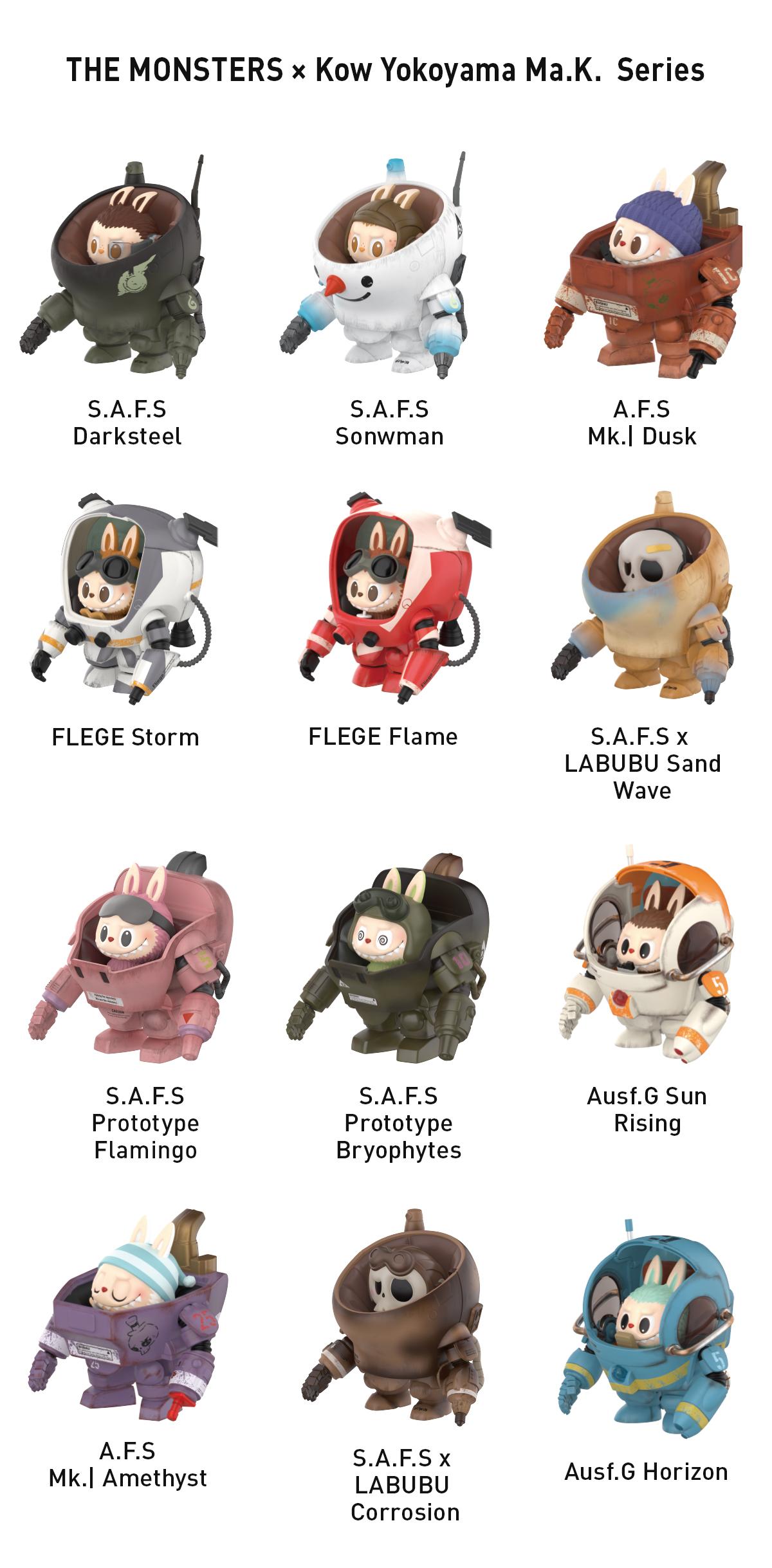 POP MART THE MONSTERS × Kow Yokoyama Ma.k. Series, Blind Box, Mystery Box