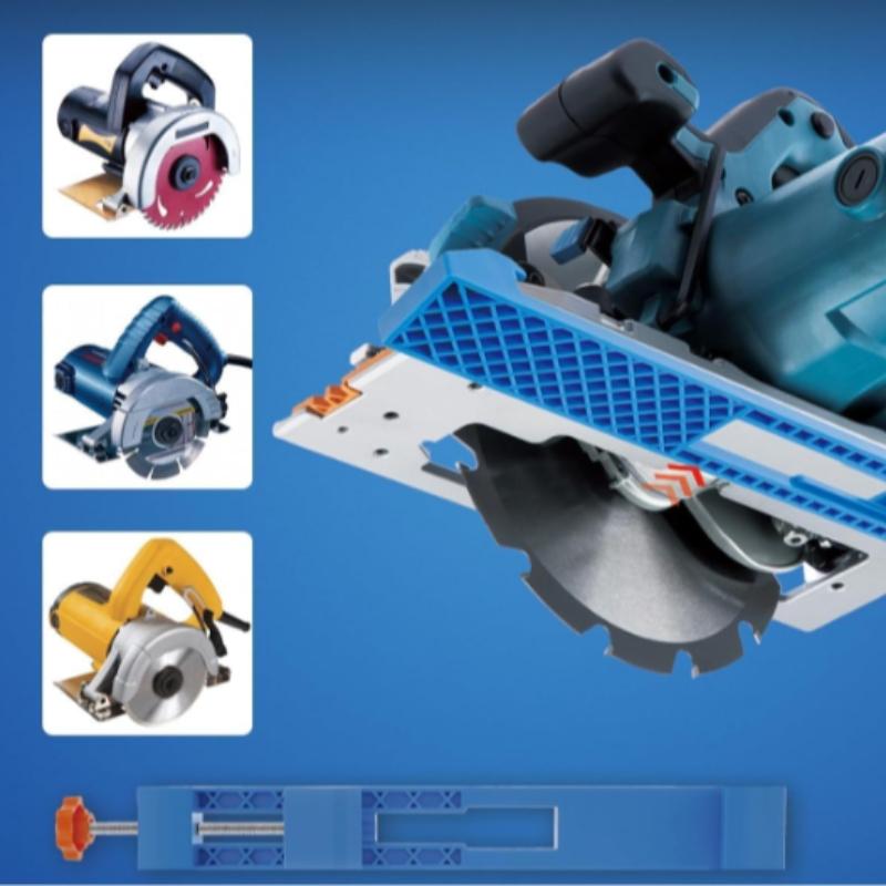 Adjustable Cutting Machine Base Rail, Precision Wood Cutting Guide Track for Accurate Sawing and Milling Tasks, Durable Construction, Power Tools