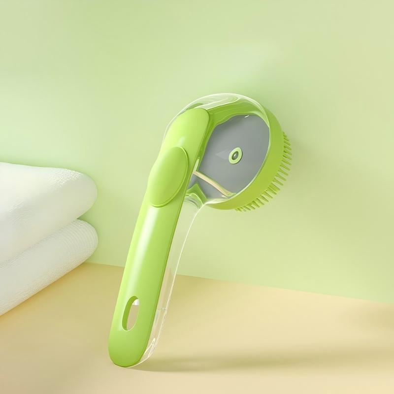 Pet Bath Brush for Cats and Dogs, Silicone Massage Brush, Dog Scratching Tool, Pet Grooming Supplies, Essential Pet Care Accessories