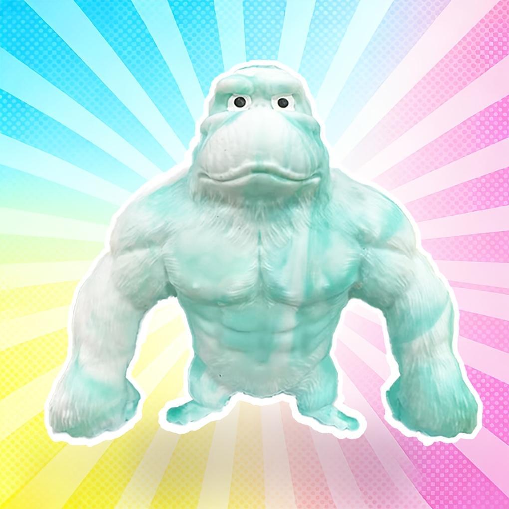 Super Stretchy Gorilla Fidget Toy, Squeeze Monkeys Stretchy Monkey- Original Sensory/Fidget Collectible Toys Holiday Party Gifts, Christmas, Halloween, Easter Basket Stuffing.The Filling Material Is PVA Sponge, Not Sand
