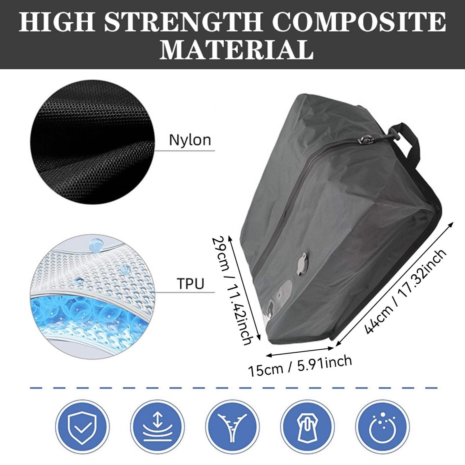 Vacuum Compression Bag, 1 Count Reusable Space Saving Vacuum Storage Bag, Waterproof Storage Bag for Suitcase, Backpack, Luggage Packing
