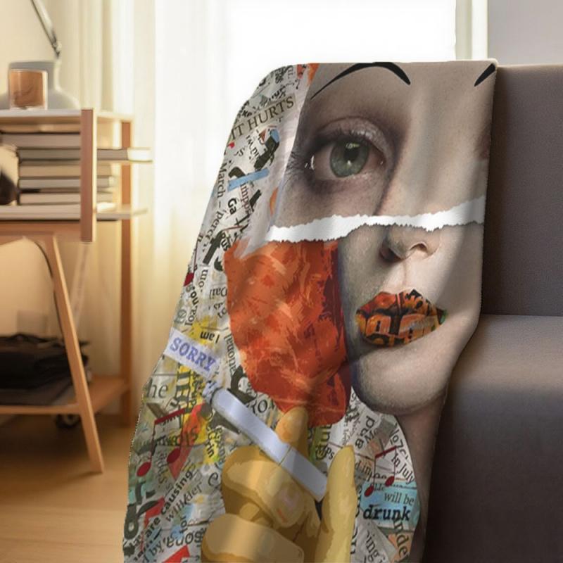 Cute and Practical Blanket A Star Is Born Themed Art Reusable Quilts Comfortable sofa decoration camping and picnic blanket winter warming blanket