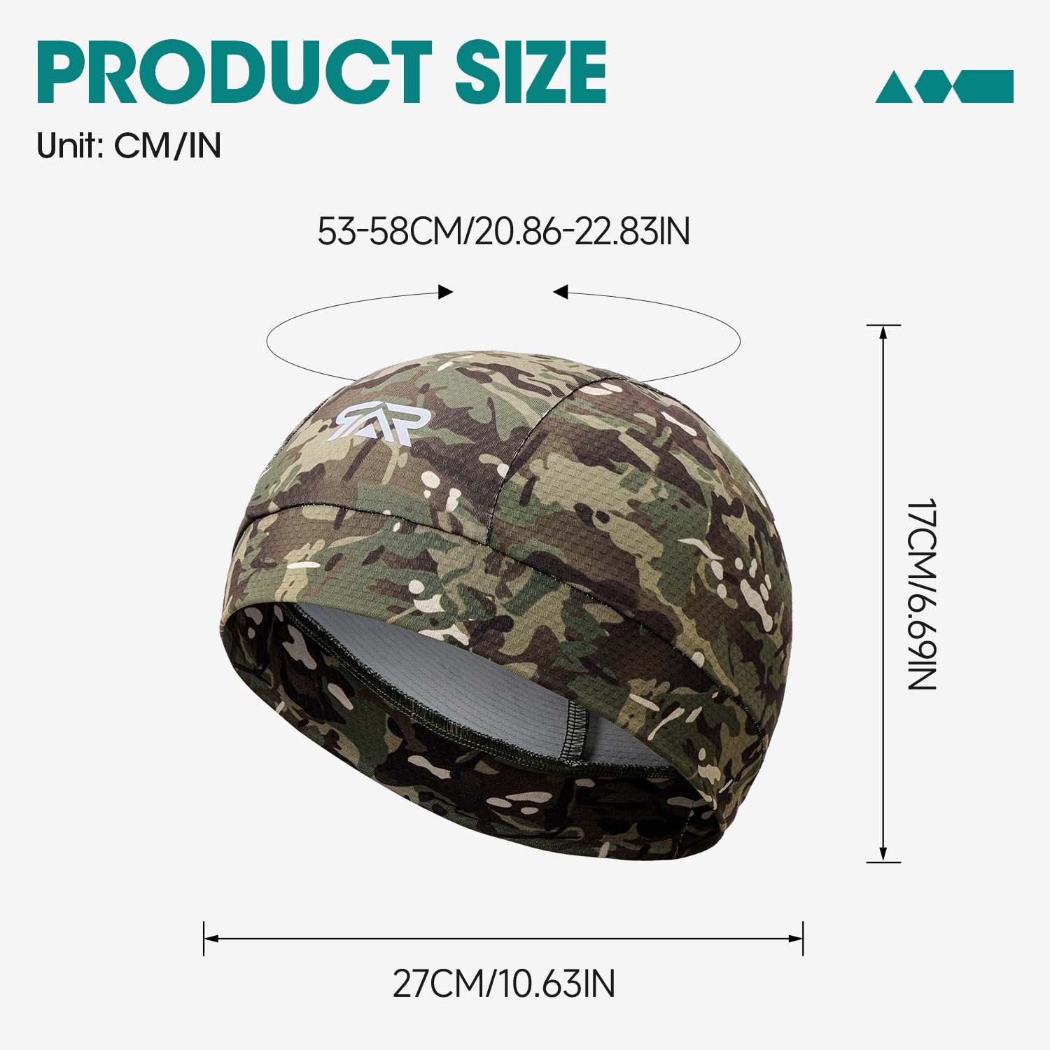 Soft Helmet Liner Beanie, Stretchy Helmet Hat, 2 Counts/set Breathable Cooling Mesh Cycling Motorcycling Hat, Outdoor UV Protection Cap for Men & Women