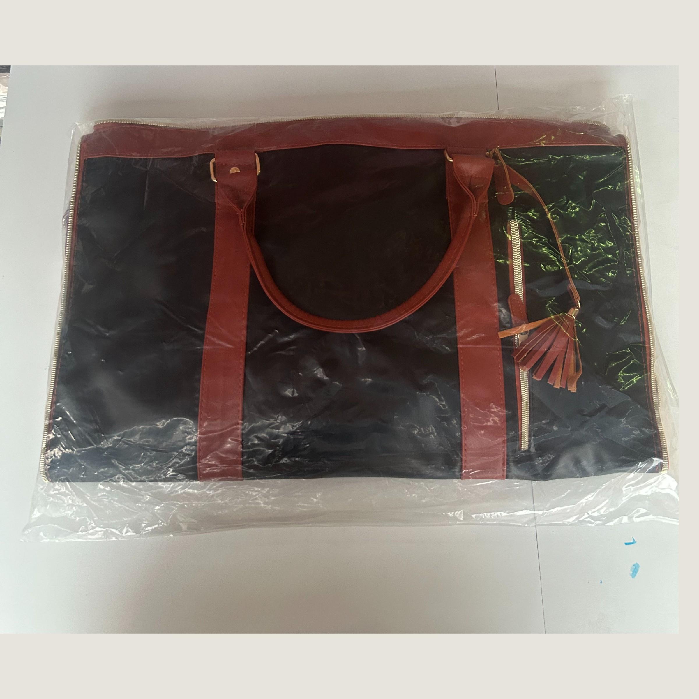 Lefame Travel Duffle Bag with Garment & Shoe Compartment, Waterproof & Breathable, TSA-Approved, 57L Capacity, Ideal for Weekender, Gym, Hospital, Holiday Travel